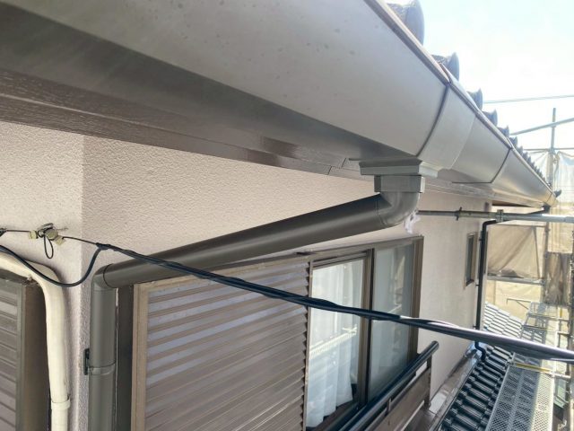 加古川市で交換した雨樋